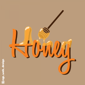 graphisme by co-web - logo honey